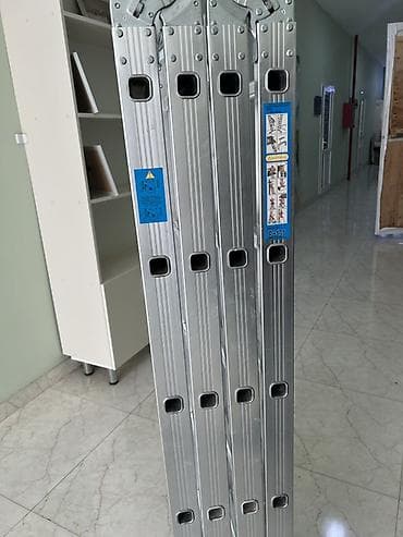 nərdivan işlənmiş: Az işlənmiş Çoxfunksiyalı alüminium nərdivan - Material: möhkəm — 3