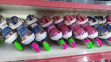 Roliklər, kaykaylar 🛼 🔹️hər ölçüsü var📏 🔹gel işıqlı təkərlər 🔸️ölkə