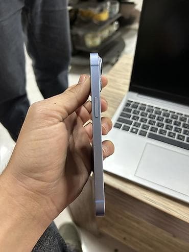 honor ikinci el: IPhone 14, 128 GB, Göy, Face ID — 4