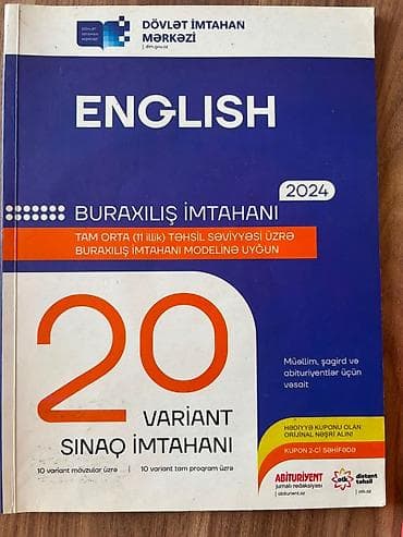 Məhsul: “English – Buraxılış İmtahanı 2024” hazırlıq vəsaiti — 1