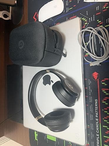 Комплектующие для ПК и ноутбуков: Beats Solo3 Wireless qulaqcıq – qara/qizili rəng - Bluetooth simsiz — 2