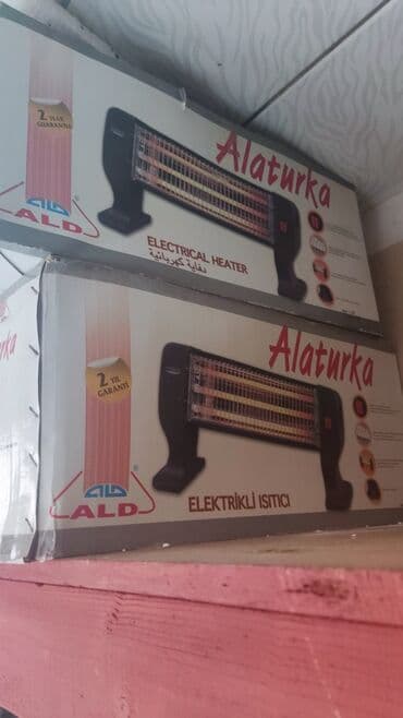 qaz plitələri gence: 2 ədəd elektrik qızdırıcı — 1