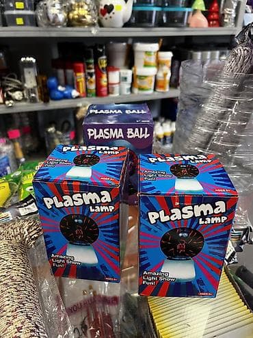 qapi dekoru: Plasma Top – 3 düym - Dekorativ interaktiv masa lampası: Şüşə kürə — 4