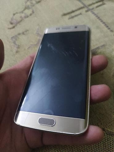 samsung s6 edge plus ekran: Samsung Galaxy S6 Edge, 32 GB, rəng - Qızılı — 1