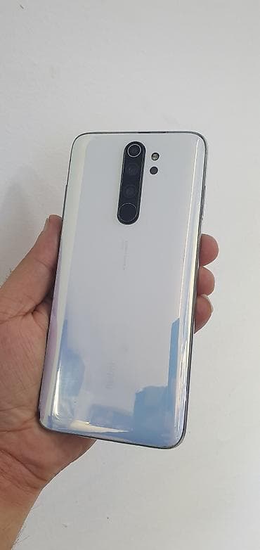 tv box android: Xiaomi Redmi Note 8 Pro – ağ rəng - 6.53" Full HD+ ekran, damcı — 3
