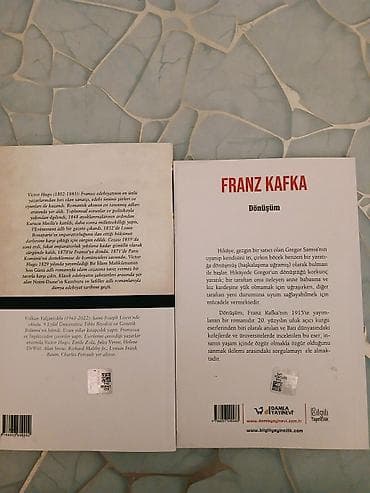 Книги и журналы: Satılır: 2 ədəd türk dilində klassik əsər kitabı dəsti 1) Franz Kafka — 2