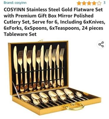 Digər süfrə qabları: Dəst paslanmaz polad sifarişlə gəlir. Vatsap var. 16 və 24 nabor — 8