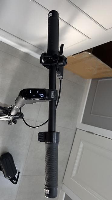 elektrik velosipedlər: Ninebot elektrik skuter - Rəng: qara - Brend/model: Ninebot (idarə — 3