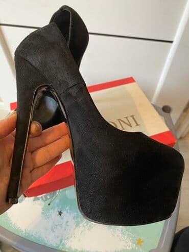 tangetka ayaqqabi modelleri: Tuflilər, Ölçü: 37, rəng - Qara, İşlənmiş — 5