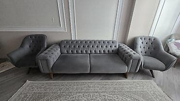 kreslo 2 ci el: İşlənmiş, Divan, 2 kreslo — 1