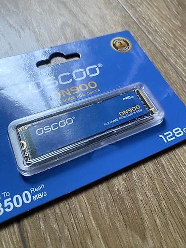 watt pro: Oscoo128GB - SSD M.2 NVMe - Form-faktor: M.2 2280, NVMe - İnterfeys — 1