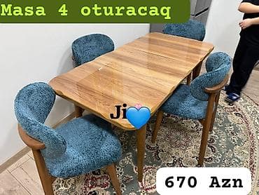 sdollar: Masa və oturacaq dəstləri — 1