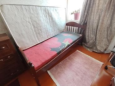 İşlənmiş, Təknəfərlik çarpayı, Bazasız, Matras ilə, Siyirməsiz