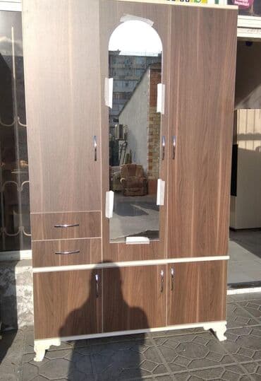 Dolablar: Yeni, Açılan, 3 qapılı Düz dolab, Qarderob, paltar dolabı, Azərbaycan — 21