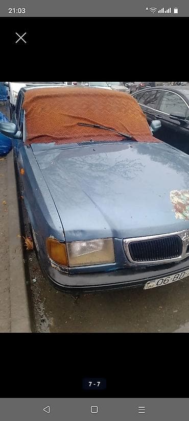 statır: Model: QAZ Volga sedan (GAZ-24/3102 seriyası ola bilər) Kuzov: 4 — 1