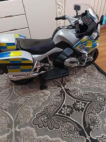 elekt: Uşaq üçün elektrikli polis motosikleti – BMW R1200 RT dizaynı az — 7