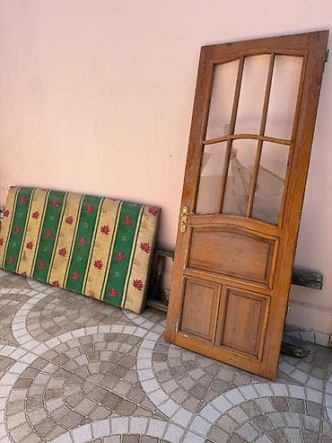 qapilari: Qonaq otağı üçün Yeni Otaq qapısı 60x200 sm Üzlük ilə, Zəmanətli, Ödənişli quraşdırma, Ünvandan götürmə, Ödənişli çatdırılma, Rayonlara çatdırılma — 1