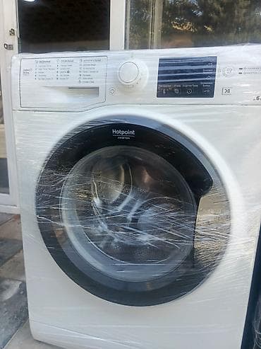 avt: Paltaryuyan maşın Hotpoint Ariston, 6 kq, İşlənmiş, Avtomat, Qurutma var, Kredit yoxdur, Pulsuz çatdırılma — 3