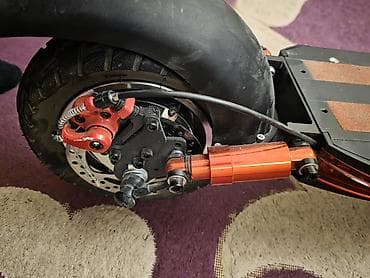samokat scooter: Güclü elektrikli skuter – şəhərdə və off-road üçün - İkiqat ön — 6