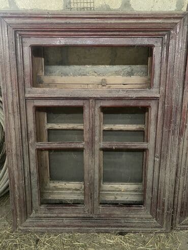 işlənmiş kombi radiatorları: Б/у Деревянное окно, Ширина: 98 см, Длина: 138 см — 3