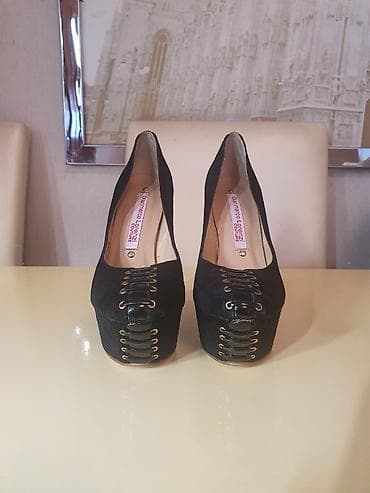 tufliler: Tuflilər, Ölçü: 37, rəng - Qara, İşlənmiş — 2