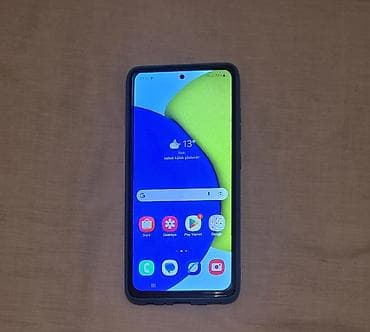 samsung a52 128gb: Samsung Galaxy A52, 128 GB, rəng - Mavi, Barmaq izi — 1