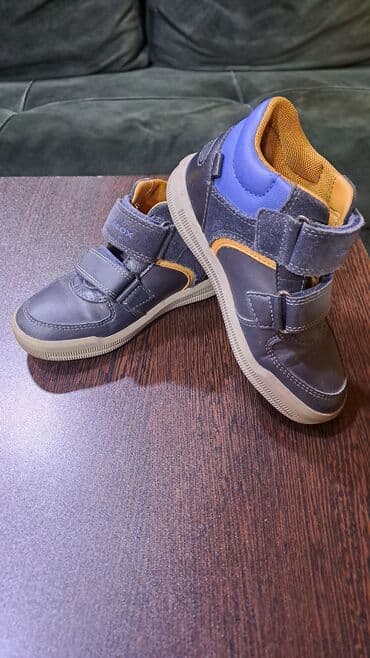 Uşaq geyimi və ayaqqabıları: Uşaq ayaqqabısı – GEOX - Model: iki cüt cırt-cırtlı idman üslubunda — 3