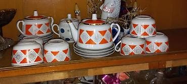 kompot qabı: Rəng - Yaşıl, Şüşə, SSRİ — 5