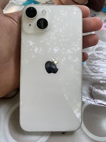 bəyansız iphone: IPhone 14, Ağ — 3