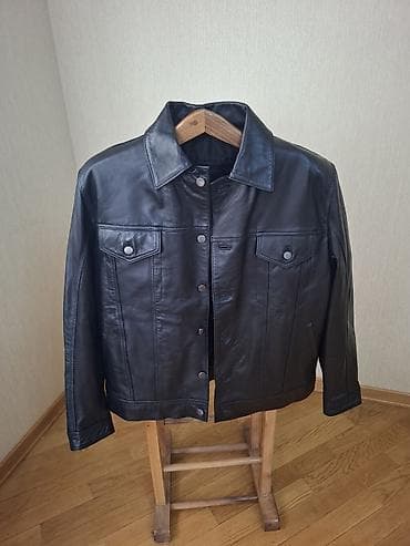 crop geyim: Kurtka, Dəri, Payız, XL — 1