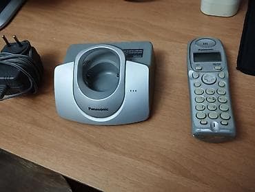panasonic ev telefonu: Stasionar telefon Panasonic, Simsiz, İşlənmiş, Ödənişli çatdırılma — 5