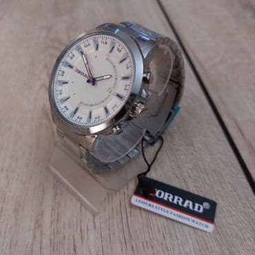 Qadın ayaqqabıları: Qol saatı, Forrad, rəng - Gümüşü — 1