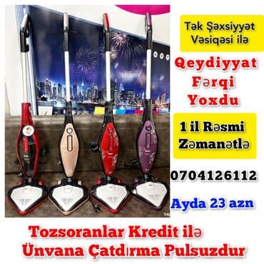 lipucka aparati nece istifade edilir: Tozsoran Eurolux, Quru təmizləmə, Kredit var — 1