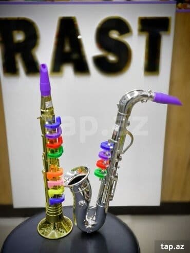 Uşaqlar üçün saksafon oyuncaq Rast musiqi alətləri mağazalar şəbəkəsi