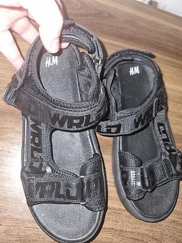 Qadın ayaqqabıları: H&M sandalet – qara 35 olcu yenidi — 3