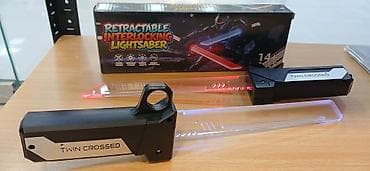 Игрушечное оружие: Retractable Interlocking Lightsaber – Twin Crossed - İkili dizayn at lalafo.az — 3 Игрушечное оружие: Retractable Interlocking Lightsaber – Twin Crossed - İkili dizayn — 3