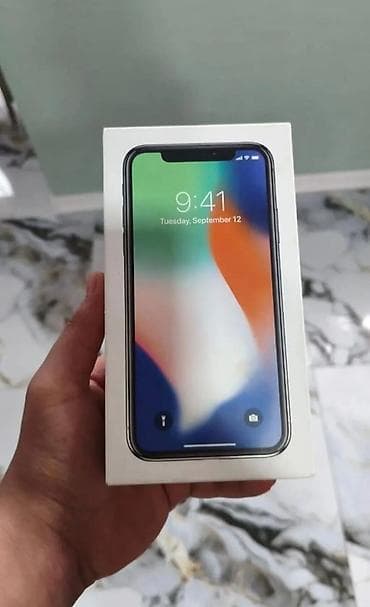 iphone x dubay: IPhone X, 256 GB, Zəmanət, Face ID, Sənədlərlə — 5
