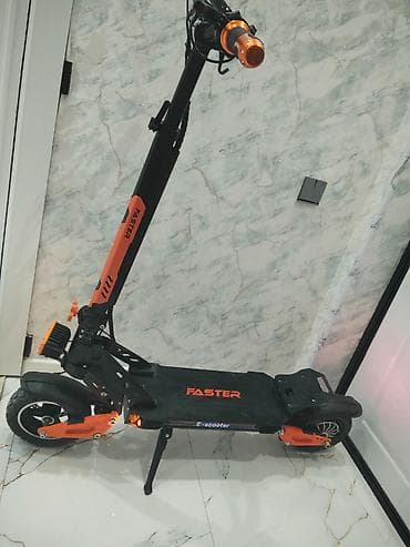 kask motor: Elektrik Scooter Faster 2026 Salam Scooter satilir 2 həftədi alınıb — 2