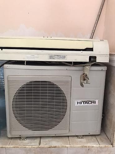 pec radiator: Kondisioner Hitachi, İşlənmiş, 100-dən çox kv. m, Split sistem — 1