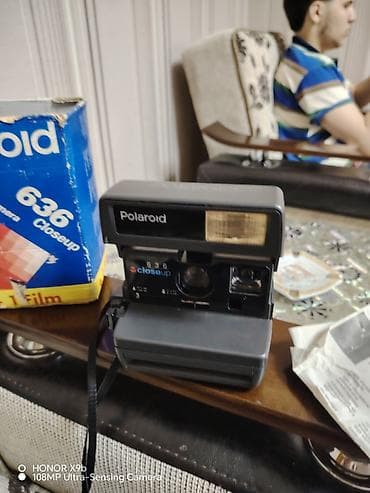 polaroid camera: Polaroid 636 Closeup ani fotoaparat İşleydi içine bide qoyulan esyanı — 5