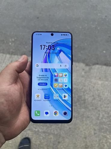 barter telefon iphone: Honor X8a, 128 GB, rəng - Qara, Sensor — 2