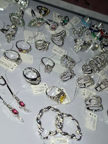 gümüş kişi üzükleri: Üzük, Gümüş, Qaşsız — 1