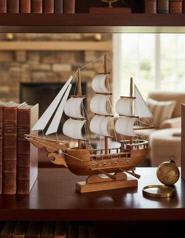 qaraqan art ve xaos pdf: Əl işi olan bu taxta gəmi modeli, dəniz mövzularını sevənlər üçün — 7