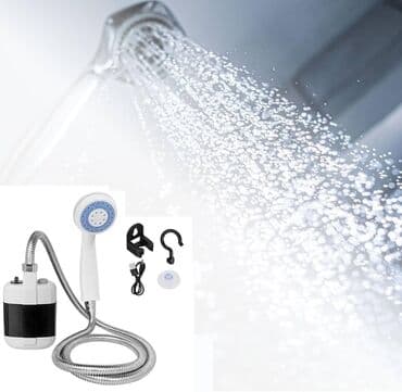 piknik dəsti: Portativ Düşərgə üçün Duş ▪️USB Təkrar doldurulan Düşərgə Duş Pompası — 6