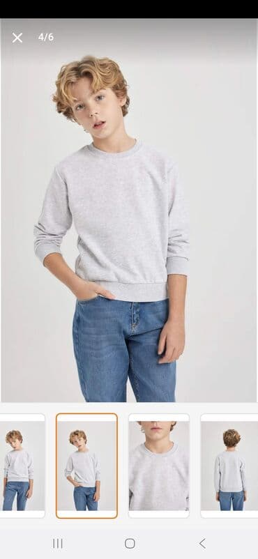 uşaqlar üçün trusik və mayka dəstləri: Futbolka, Oğlan üçün, 10 - 12 yaş, Defacto — 3