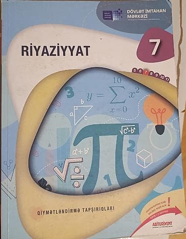 Riyaziyyat – 7-ci sinif qiymətləndirmə tapşırıqları kitabı -