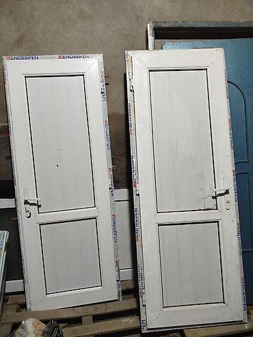 plasdik qapilar: PVC qapı və pəncərə paketləri Məhsul təsviri: - Material: ağ rəngli — 1