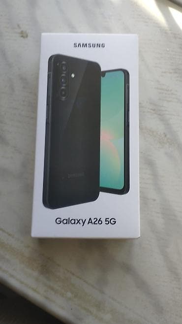 düymeli telefon: Samsung Galaxy A26 5G, rəng - Qara — 1