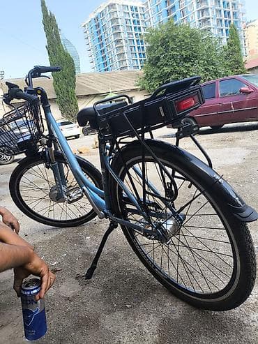 volesped: Şəhər tipli elektrik velosipedi - Elektrik ötürücü sistem: Ön təkərdə — 1