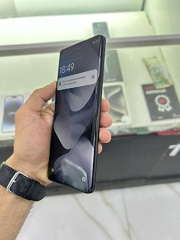 note 8 pro ikinci el: Redmi Note 14 Pro+, 256 GB, rəng - Qara, Zəmanət, Barmaq izi, Simsiz şarj — 8
